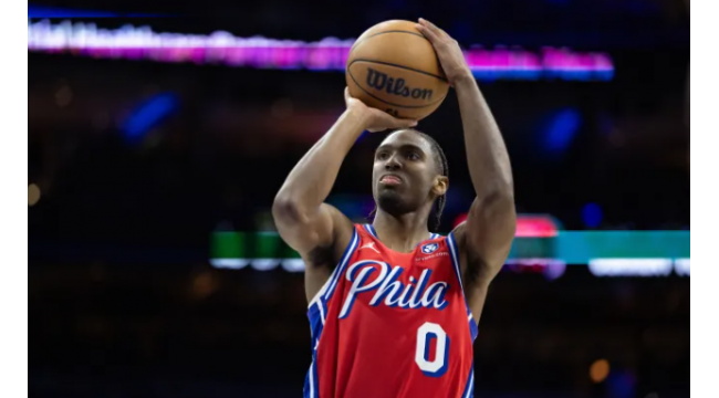 Tyrese Maxey schreibt den Fans, dass er ihn dazu gedrückt hat, der produktivste Shooter der 76ers zu werden