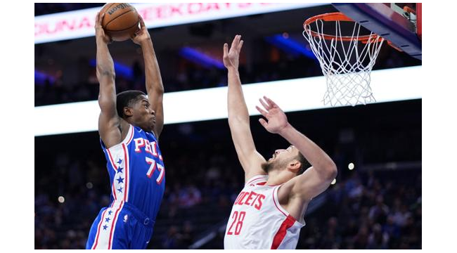 Maxey erzielt 36 Punkte, Embiid hat Triple-Double im 128-122-Überzeitsieg der 76ers über die Rockets