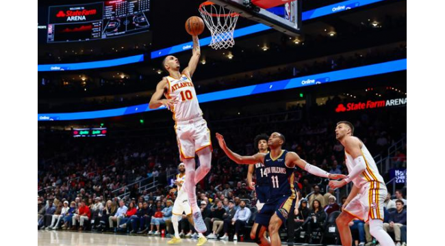 Hawks rollt zu 117-110 Sieg über Pelicans als Wort von Trae Young-to-Wizards Trade Breaks