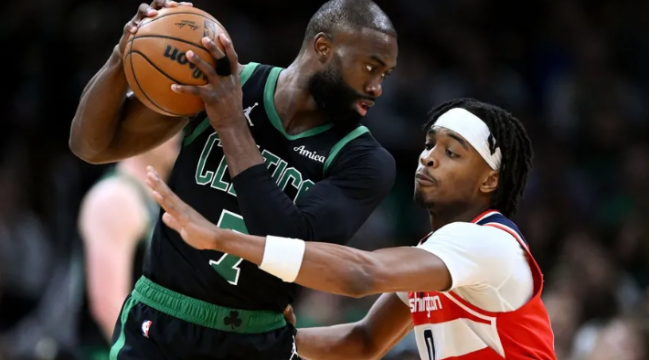 Celtics dominieren zweites Viertel, verlängern Wizards Skid auf 11