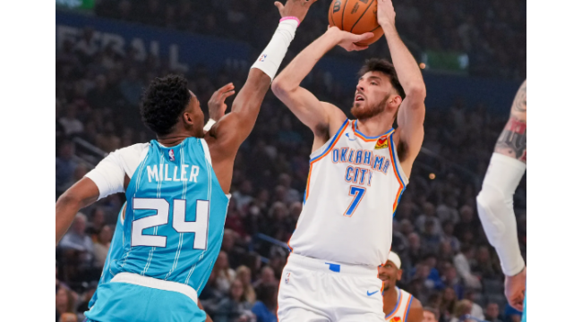 NBA-führende Thunder demütigt in 124-97 zu Hause Verlust gegen kämpfende Hornets