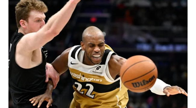 Champagnie erzielt Saisonhöchste 20 Punkte, um die Wizards zu einem 119-99 Sieg über die Nets zu führen