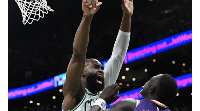 Jaylen Browns 41-Punkte-Anstrengung schiebt Celtics vor den Suns