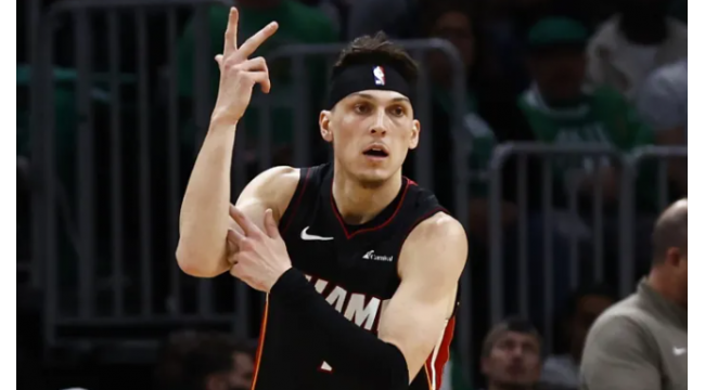 Tyler Herro erhält rave Bewertungen nach "sensationeller" Performance gegen die roten heißen Hornets