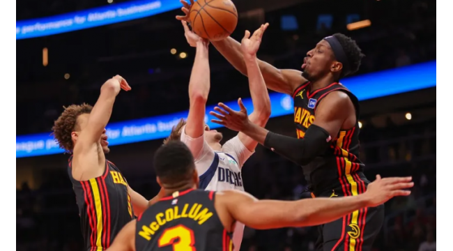 Hawks verlängern Reihe auf sieben mit spät spree gegen Mavs