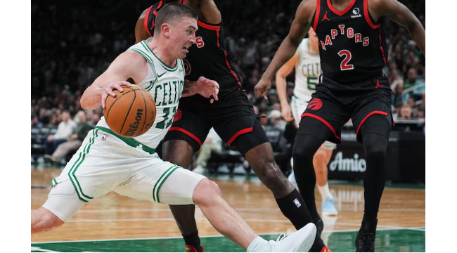 Pritchard erzielt 28 Punkte, als die Celtics die kurzhandigen Raptors 125-117 schlagen