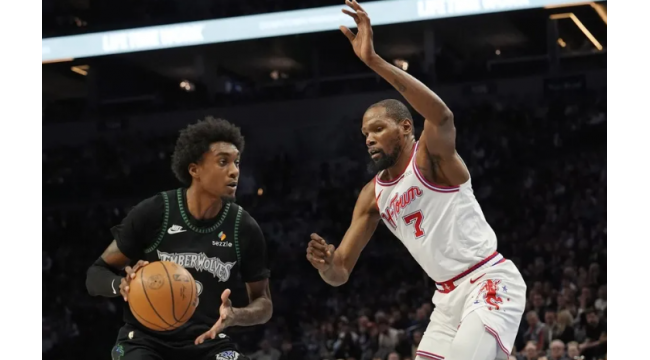 Wolves' Jaden McDaniels (Knie) Woche zu Woche: Anthony Edwards verfügbar gegen Mavs