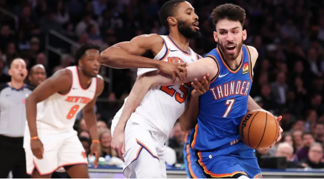 Chet Holmgren: Thunder hält Knicks ab