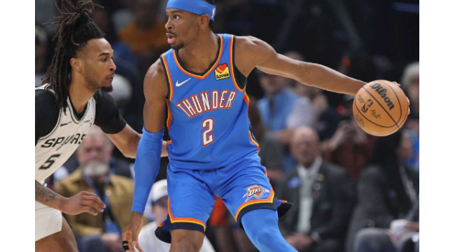 Gilgeous-Alexander erzielt 34 als Thunder top Spurs zum ersten Mal in vier Treffen in dieser Saison