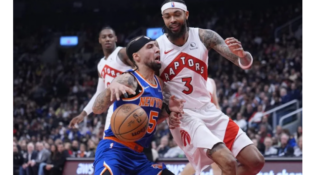 Knicks schließen Raptors spät aus, um Serie-Sieg-Reihe auf 12 zu verlängern