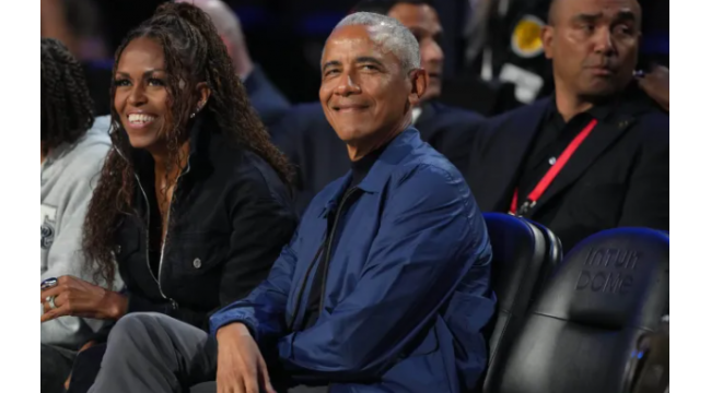 Barack Obama stehlt die Show beim NBA All-Star