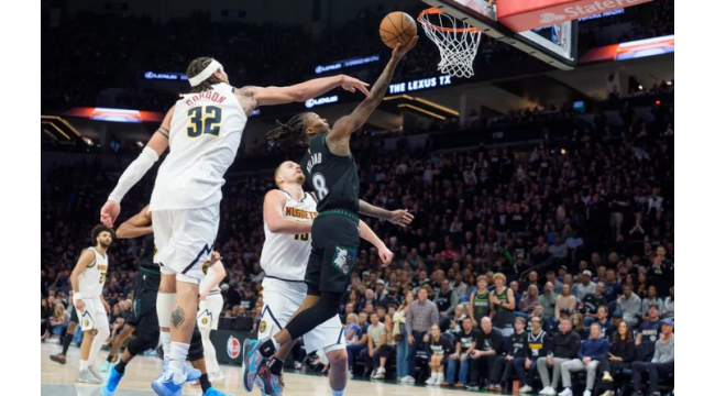 Nuggets kratzen Aaron Gordon (Kalb) für Spiel 5