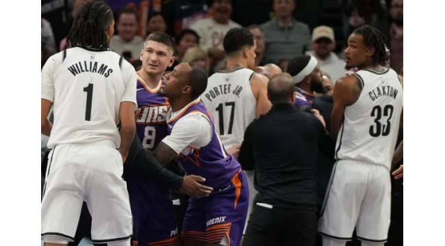 Suns schlugen Nets 106-102, nachdem Teams spät im vierten Quartal kämpften