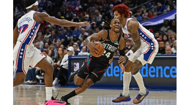 Pistons gewinnen Top-Seed im Osten mit überzeugendem Sieg über 76ers