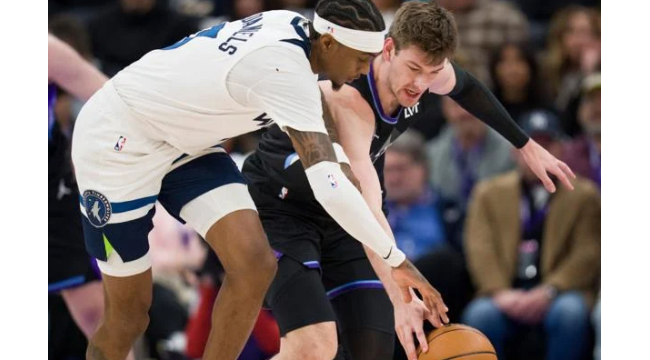 George erzielt 43 als Jazz Rallyes, um Timberwolves 127-122 zu besiegen, was Hardy seinen 100. Coaching-Sieg gibt