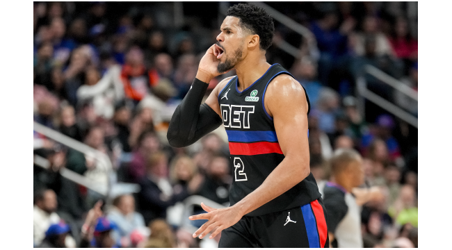 Zweiwegsspieler Daniss Jenkins erzielt 18 Punkte als Pistons die Knicks 118-80 besiegt