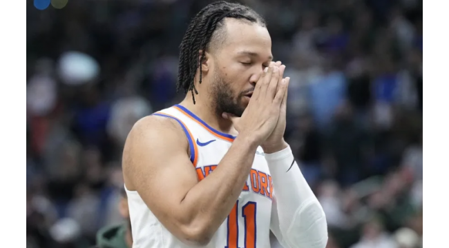 Jalen Brunson bricht früh aus, als Knicks Bucks schlagen