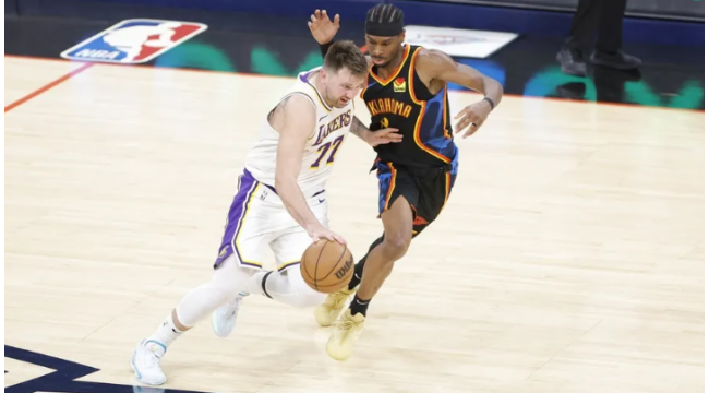 Sizzling Teams, MVP Kandidaten Quadrat ab, als Lakers gegen Thunder