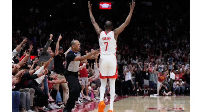 Kevin Durant übertrifft Michael Jordan für Nummer 5 auf der NBA-Scoring-Liste im Sieg der Rockets