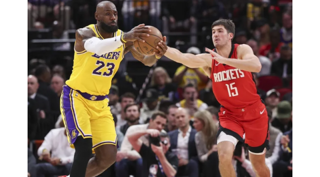 Luka Doncic setzt 36 als Lakers Power über Rockets