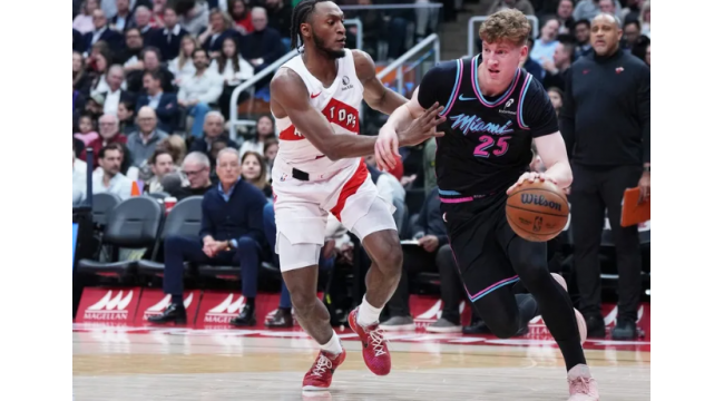 Scottie Barnes, Raptors überspringen Hitze