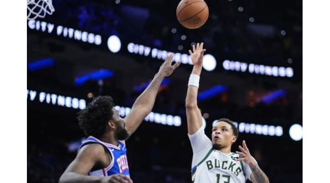 George erzielt 32 und Embiid hat 29, um die 76ers vor den kurzhändigen Bucks 139-122 zu führen