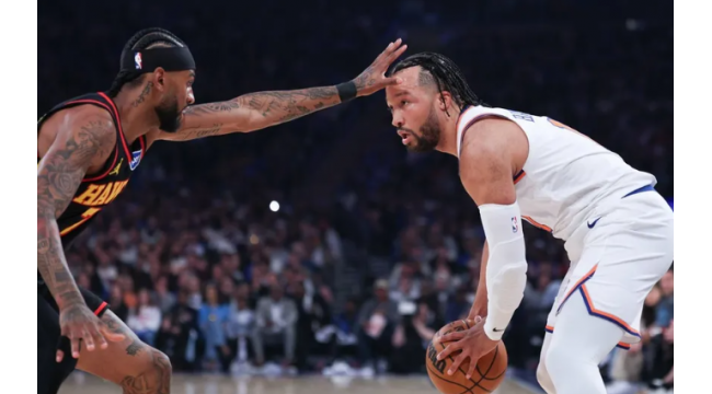 Knicks nutzen drittes Viertel Sprung, um Hawks in Spiel 1