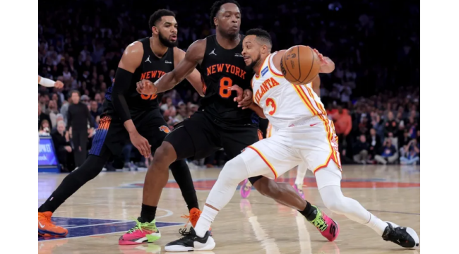 CJ McCollum, Hawks ziehen zweiten engen Sieg in Folge über Knicks