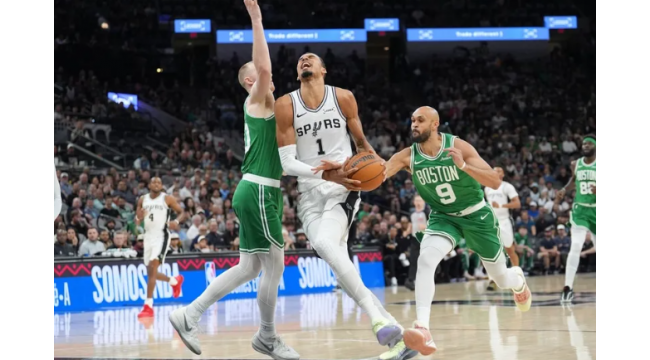 Victor Wembanyamas 39-Punkte-Doppel-Doppel führt Spurs vor Celtics