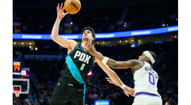 Avdija trifft 33 in letztem Ausbruch, als die Trail Blazers Jazz, 137-117, ausblasen