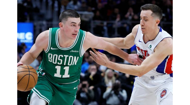 Harris erzielt 25, Brown verpasst potenziellen Spielesieger und die Pistons halten Celtics für 104-103 Sieg ab