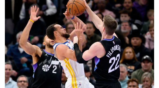 Golden State begräbt Utah 140-124 hinter einer Flurry von 3-Pointers
