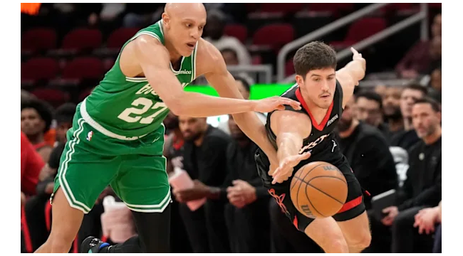 Derrick White's 28 Punkte Power Celtics zu 114-93 Sieg über Rockets