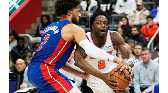 Cade Cunningham hat 29 Punkte, 13 Assists, als die Pistons die Knicks 121-90 schlagen