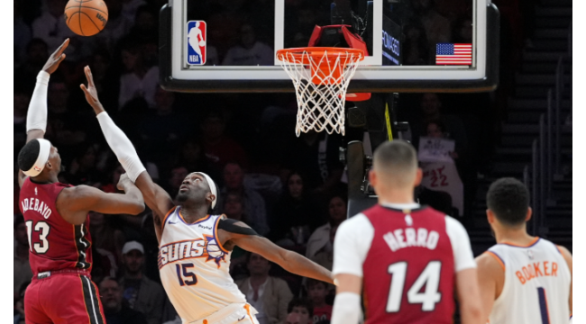 Adebayo erzielt 29 Punkte, Heat Waste 20 Punkte Führung vor Rallye zu Spitze Suns 127-121