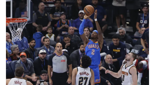 Shai Gilgeous-Alexanders 2 späte Treys heben Thunder vor Nuggets