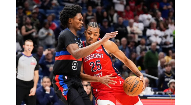 Kolben nie trail während der Kreuzfahrt zum vierten Sieg in Folge, 112-104 über kämpfende Pelicans