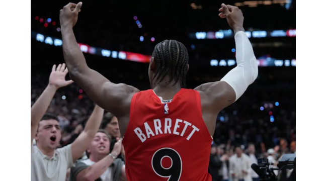 RJ Barretts Helden drängen Raptors-Cavaliers in Spiel 7