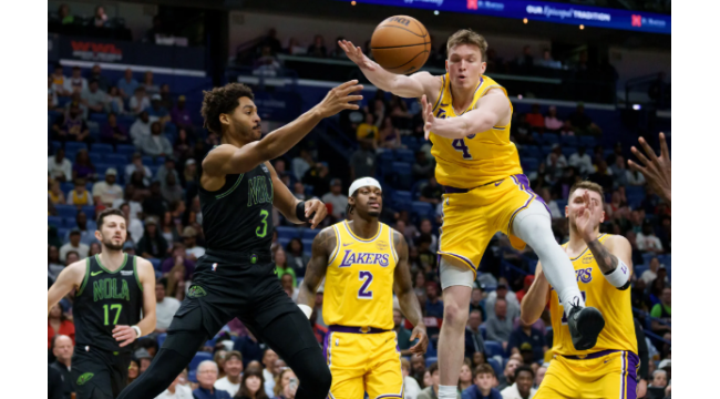 James und Doncic erzielen jeweils 30 Punkte, um den Lakers zu helfen, die Pelicans 111-103 abzuhalten