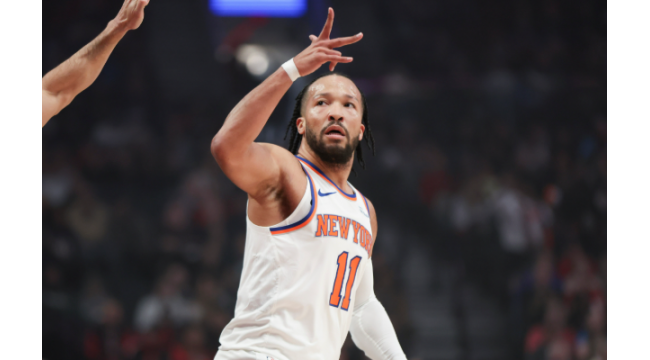 Knicks schließen Trail Blazers' 5-Spiel-Sieg mit 123-114 Sieg