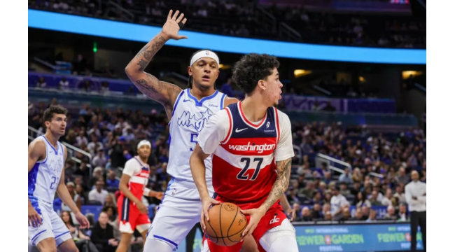 Jalen Suggs hilft Magic, den wilden OT-Sieg gegen Wizards zu beenden