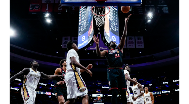 Joel Embiids 40 Punkte führen 76ers zum Sieg über Pelicans nach Paul Georges 25-Spiel-Suspension