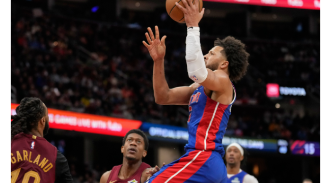 Cade Cunningham erzielt 27 Tore, Daniss Jenkins 25 als die Ost-führenden Pistons gegen die Cavaliers 114-110 halten