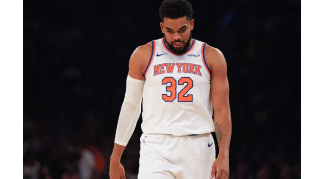Karl-Anthony Towns versteht den enormen Druck, unter dem er für die New York Knicks steht